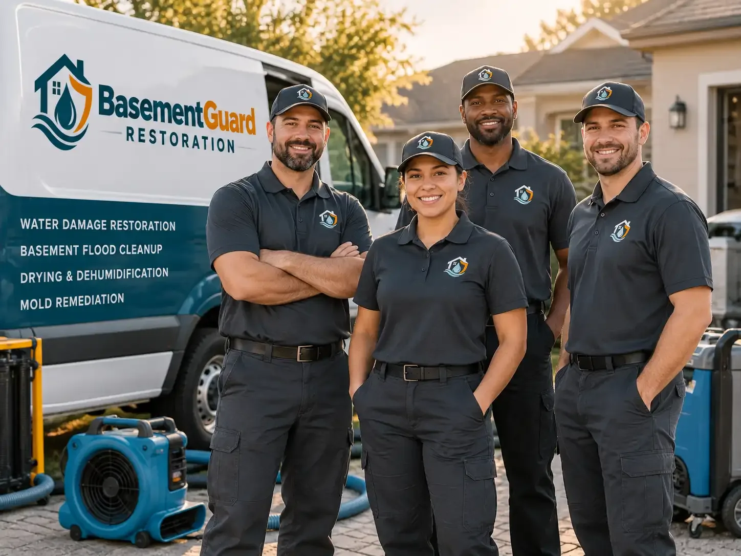 Basement Water Damage Restoration company in New Athens, OH
